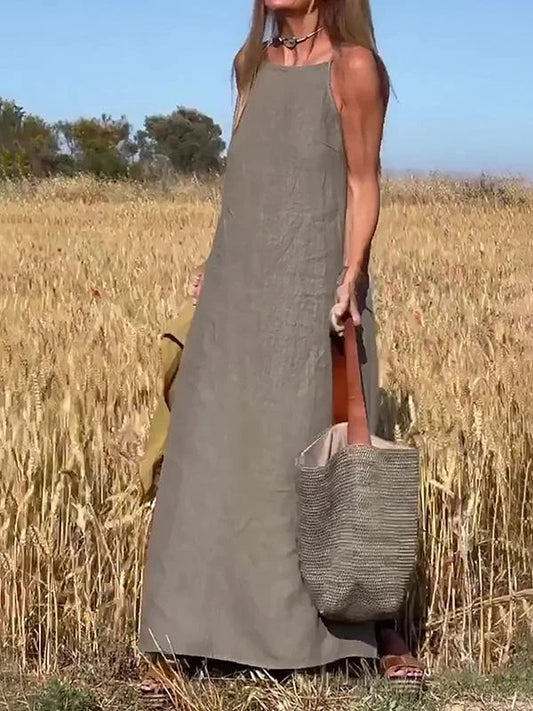Elora | Sleeveless Maxi Dress