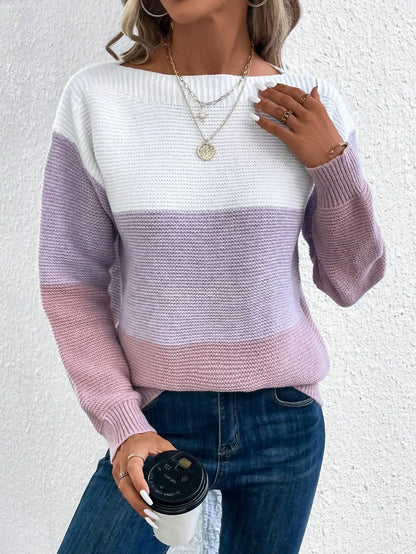 Gaby | Farverig Kvindesweater