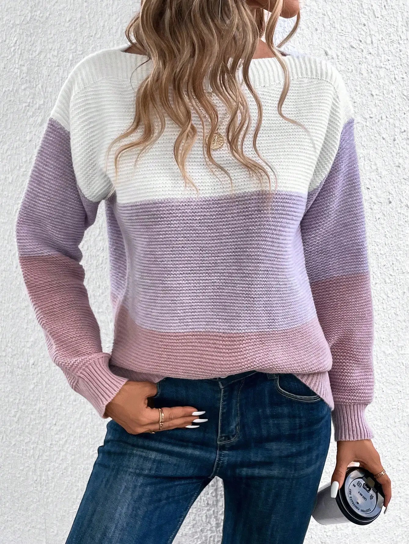 Gaby | Farverig Kvindesweater