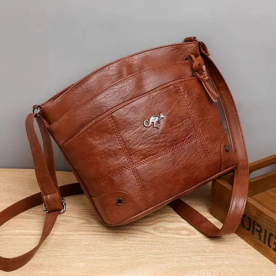 Alina | Leather Shoulder Bag