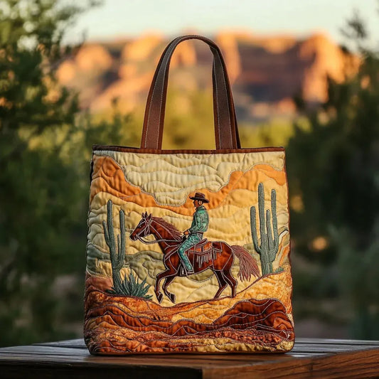Desert Rider | Håndlavet quiltet taske