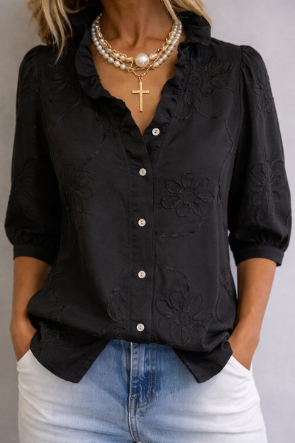 Nola | Blumenbluse