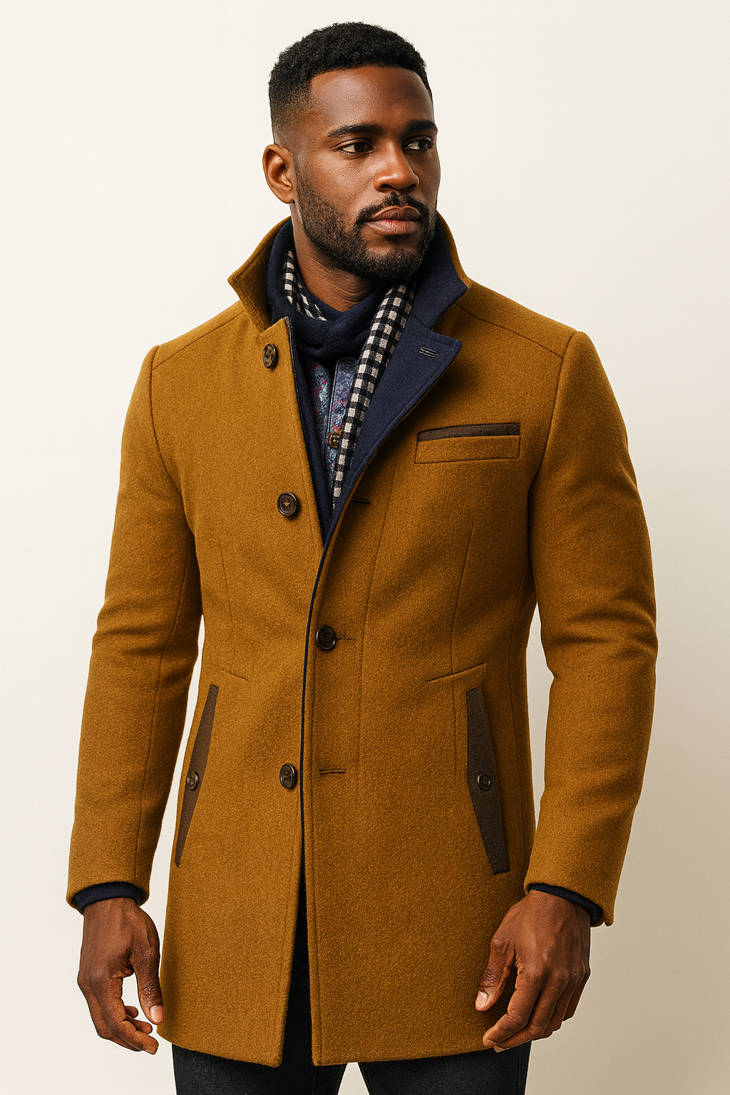 Raffi - Wool Blend Overcoat