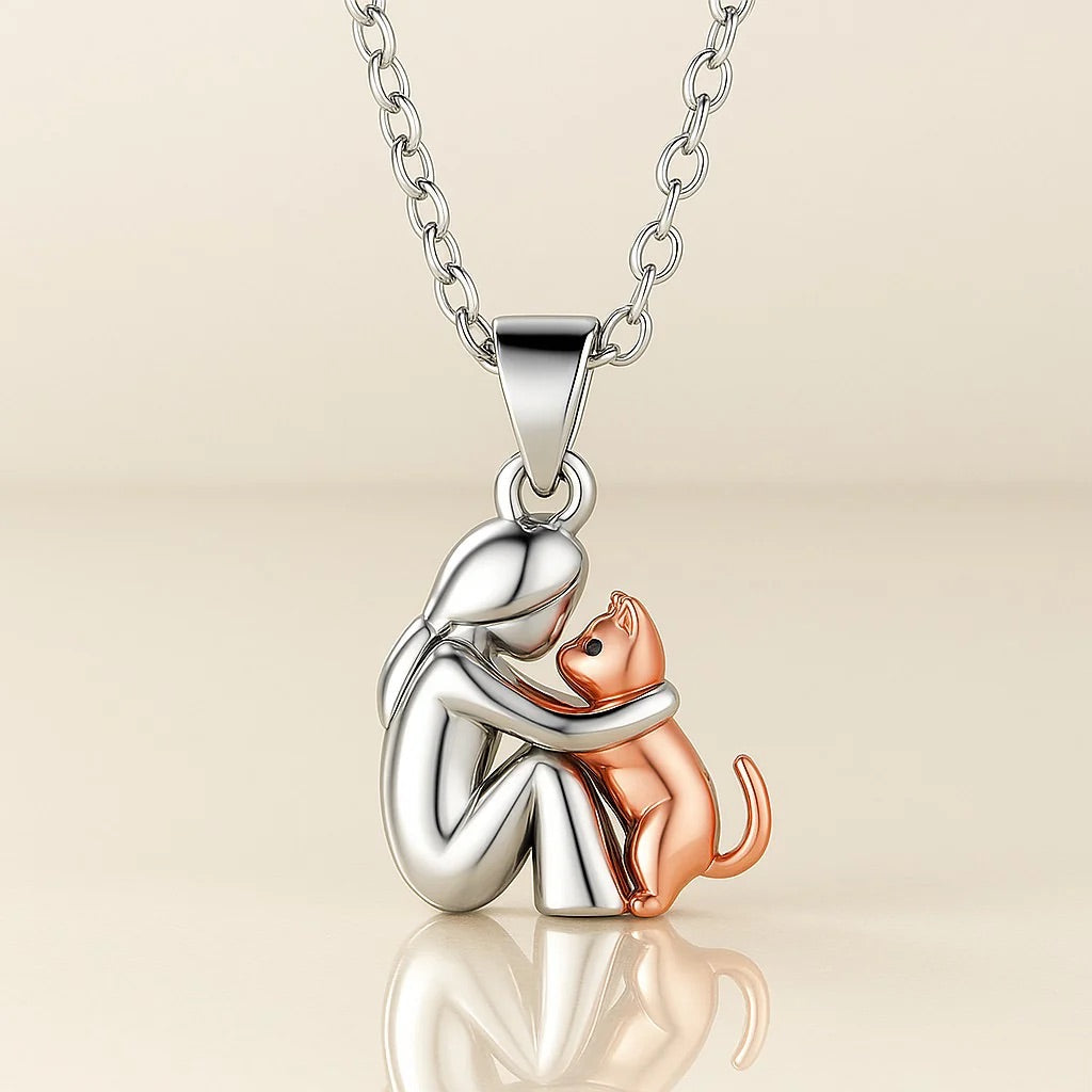 ISLARA | CAT-SHAPED NECKLACE
