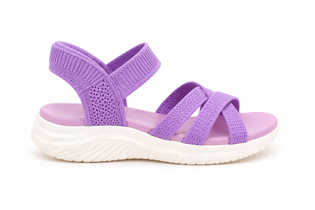 Sandálias Ultra Flex Knit – A Sandália Que Se Ajusta Como Um Abraço
