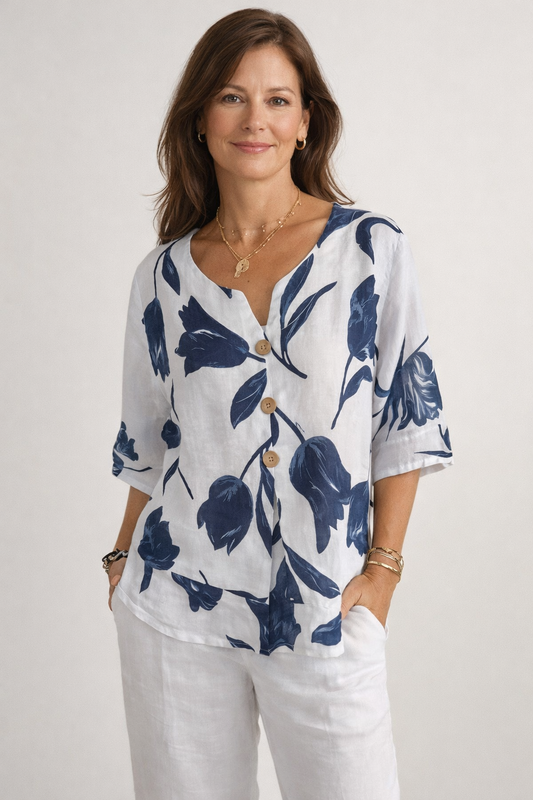Phaedra | Blusa elegante con botones