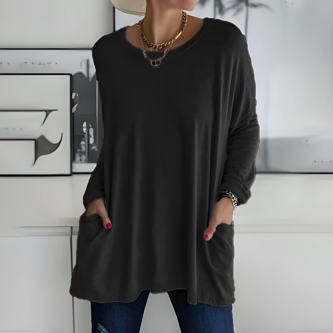 Moira | Afslappet langærmet top