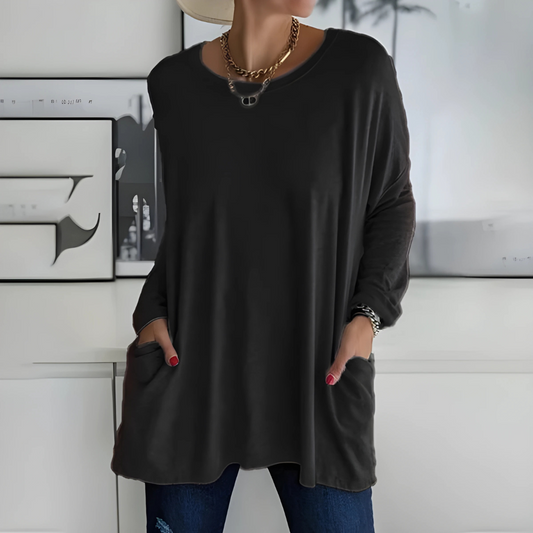 Moira | Camiseta de manga larga holgada