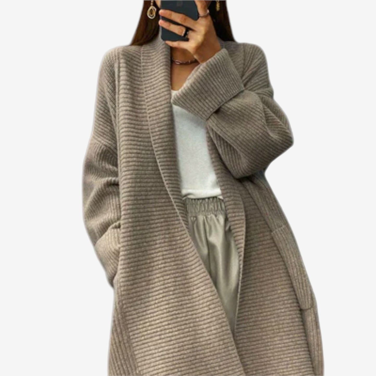 Marcella™ Midi-Strickjacke