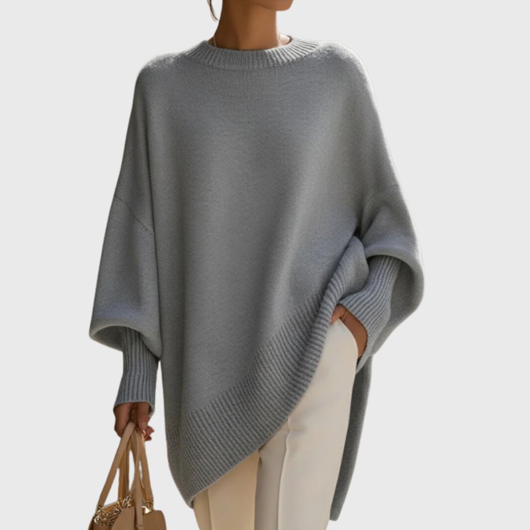 Livia | Oversize-poncho-trøje