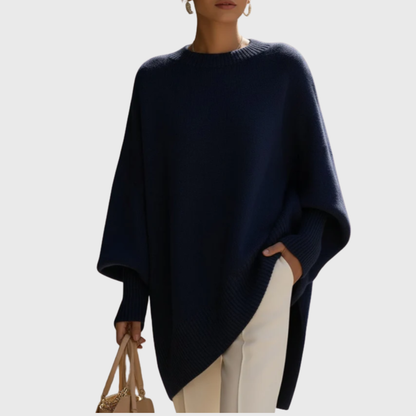 Livia | Oversize-poncho-trøje
