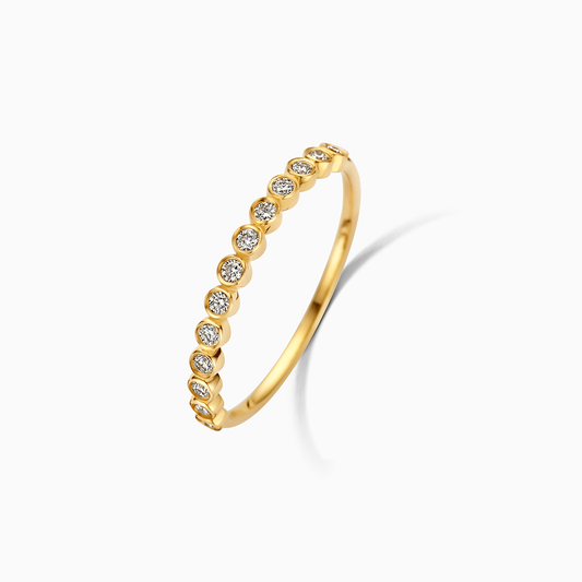 Isavianne | Anillo de diamantes en oro de 18K