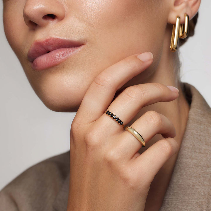 Velerianne | Anel Maciço em Ouro 14k