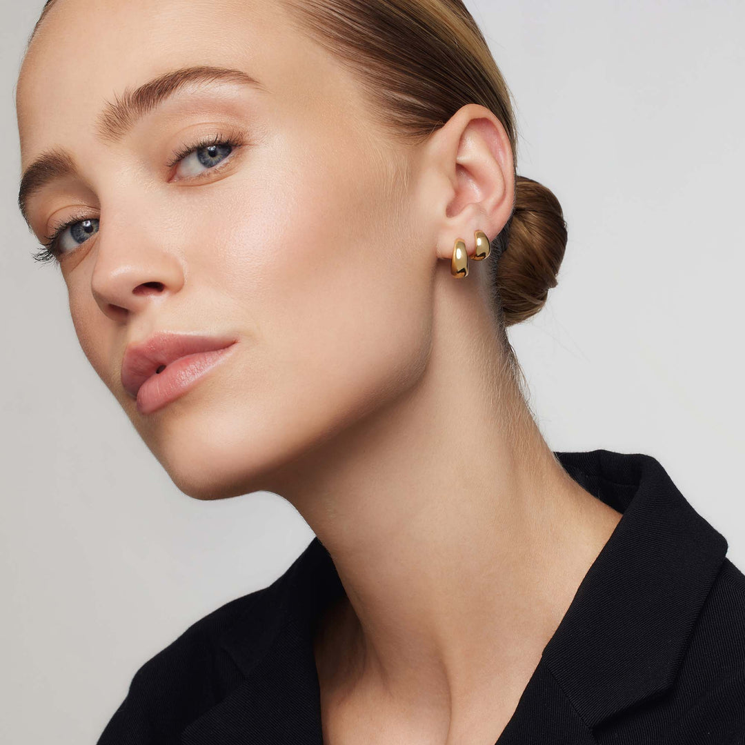 Rhaquellee | Øreringe 14k Guld