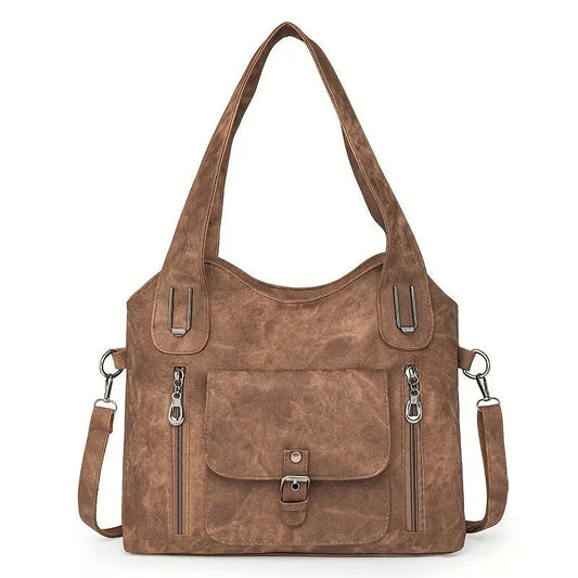 Vera | Faux Leather Shoulder Bag