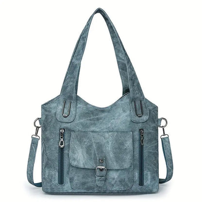 Vera | Faux Leather Shoulder Bag