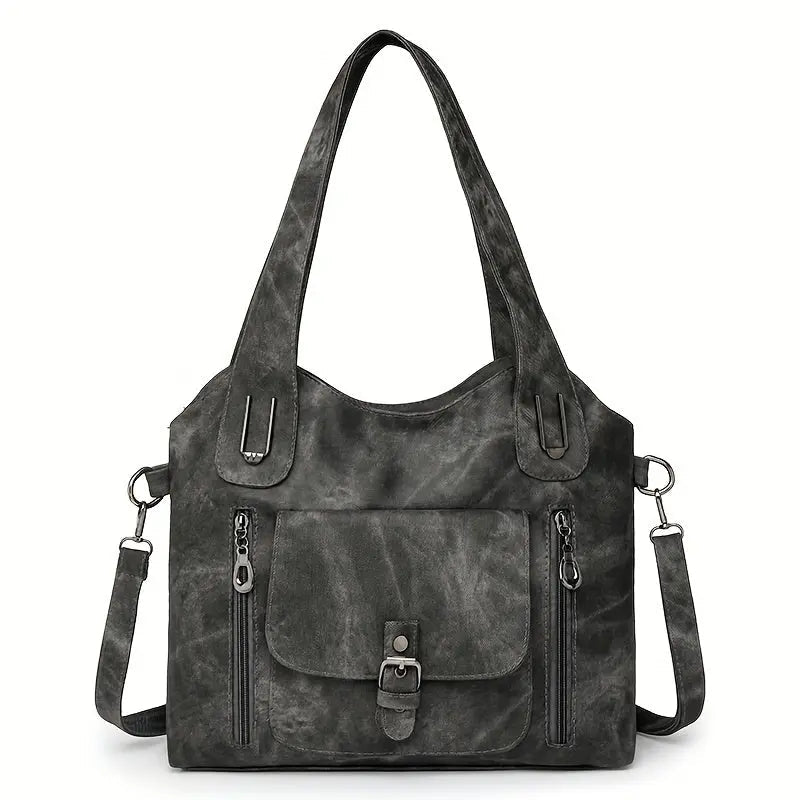 Vera | Faux Leather Shoulder Bag