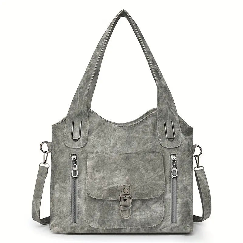 Vera | Faux Leather Shoulder Bag