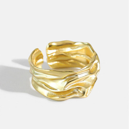 Jaylinette | Stor ring 18K guld
