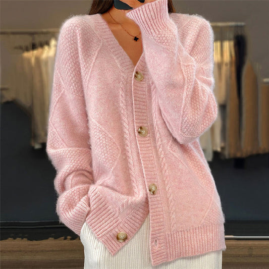 Stephanie Knitted Cardigan | Women's Cozy Layering Piece