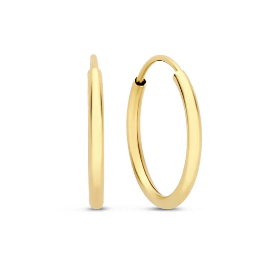 Emelirene | Pendientes de oro de 14k