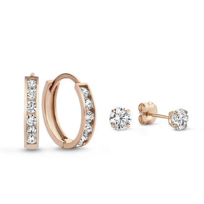 Syrenellee | Ohrstecker-Set 14k Gold