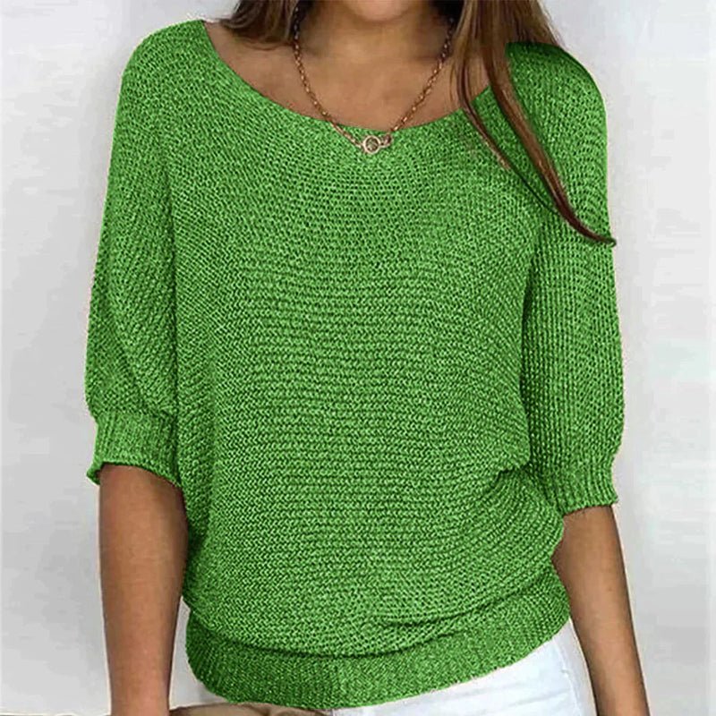 Korus Luxe | Komfortabel Strikbluse