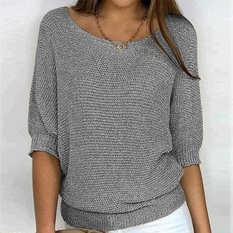 Korus Luxe | Komfortabel Strikbluse