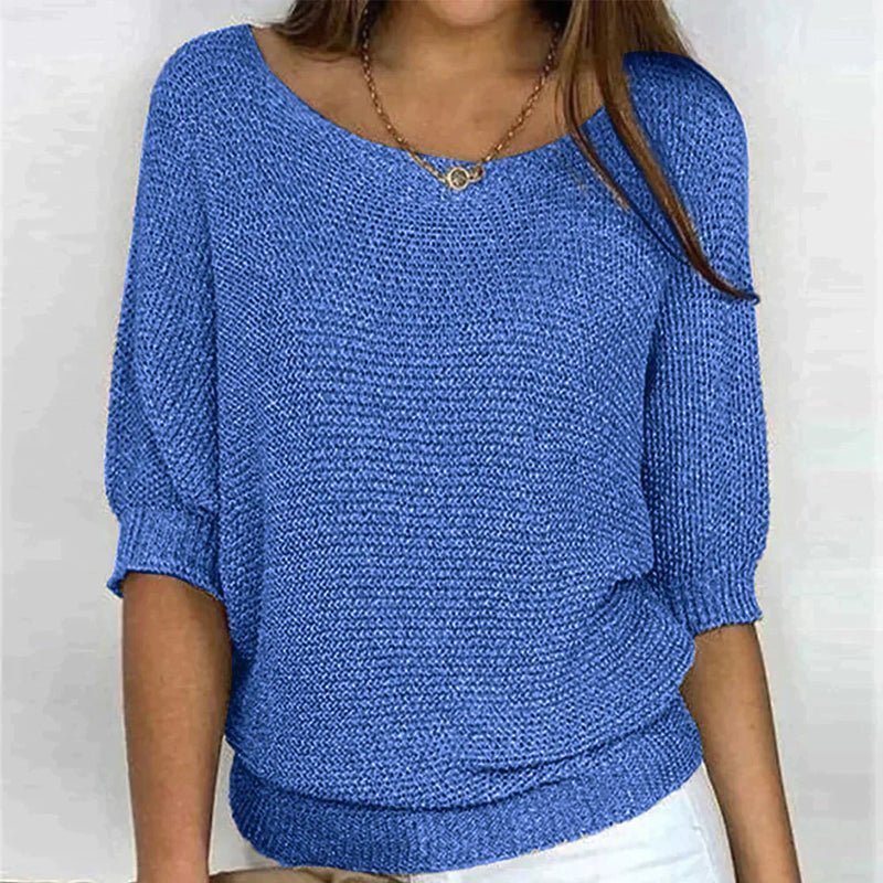 Korus Luxe | Komfortabel Strikbluse