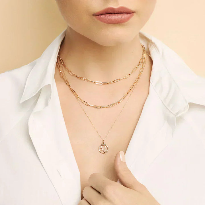 Rosalyette | Colar Signo do Zodíaco Ouro 18k
