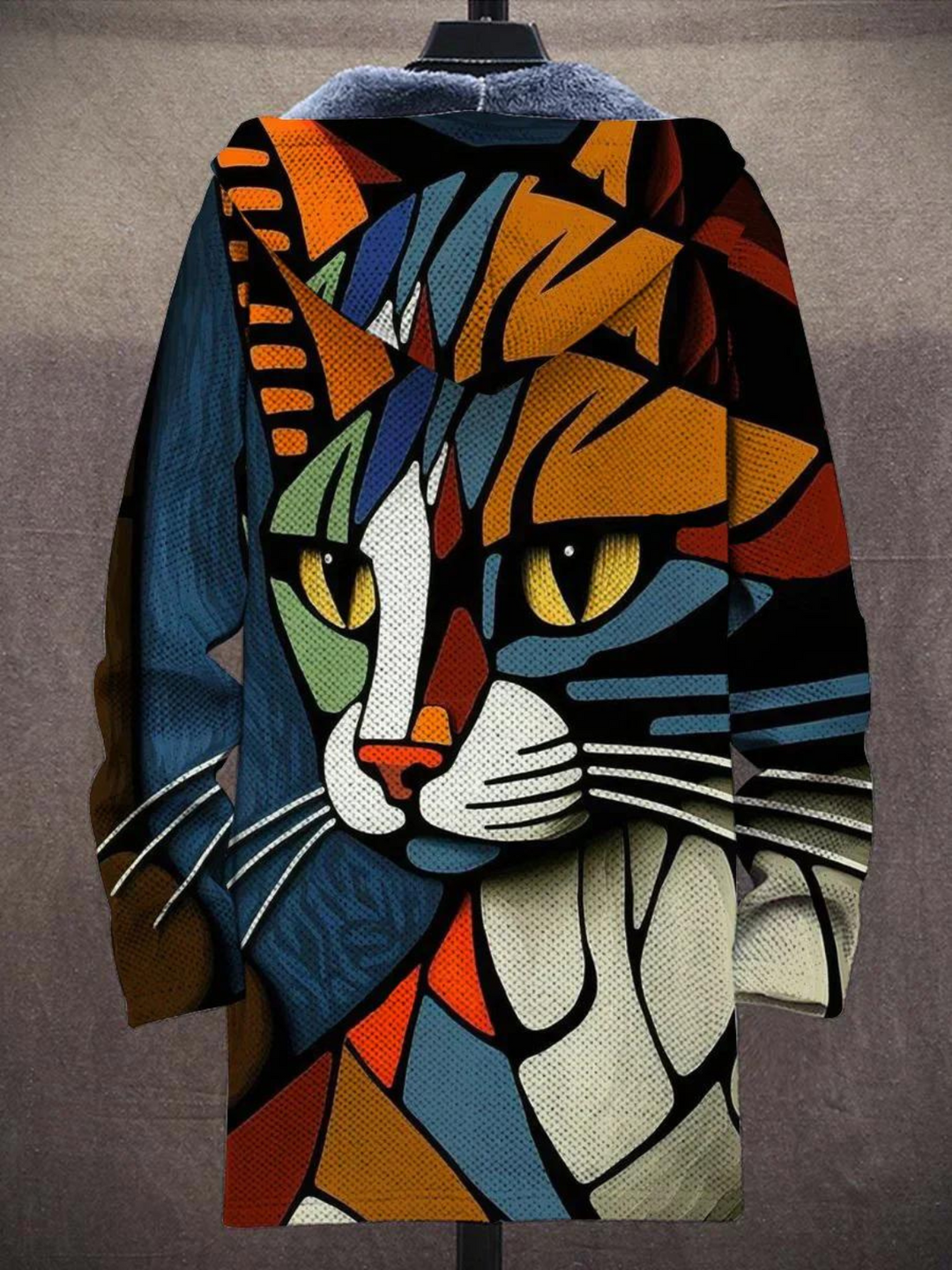 Jindalee | Cardigã de Luxo Inspirado em Arte