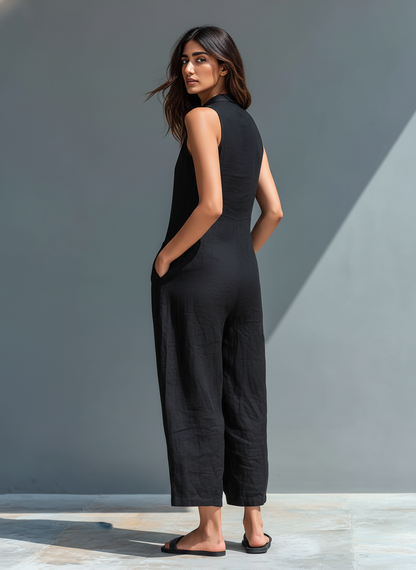 Lucinda | Elegant Ærmeløs Jumpsuit