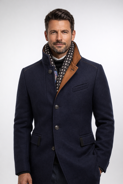 Raffi - Wool Blend Overcoat