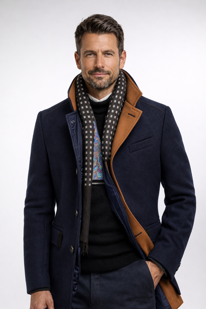 Raffi - Wool Blend Overcoat