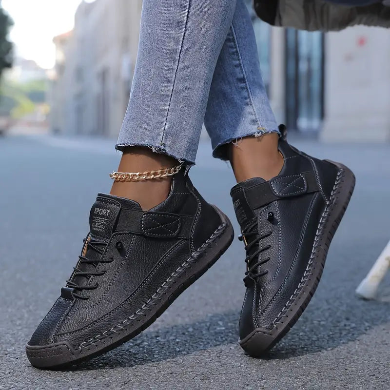 Marley Sneakers | Komfortable, lette og åndbare lædersneakers til kvinder