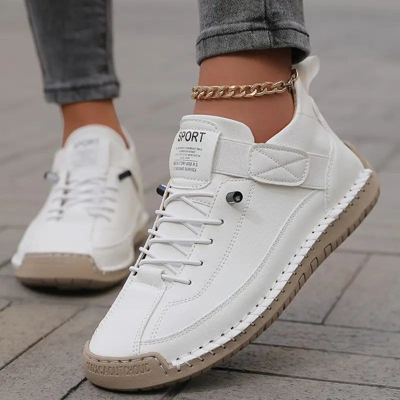 Marley Sneakers | Komfortable, lette og åndbare lædersneakers til kvinder