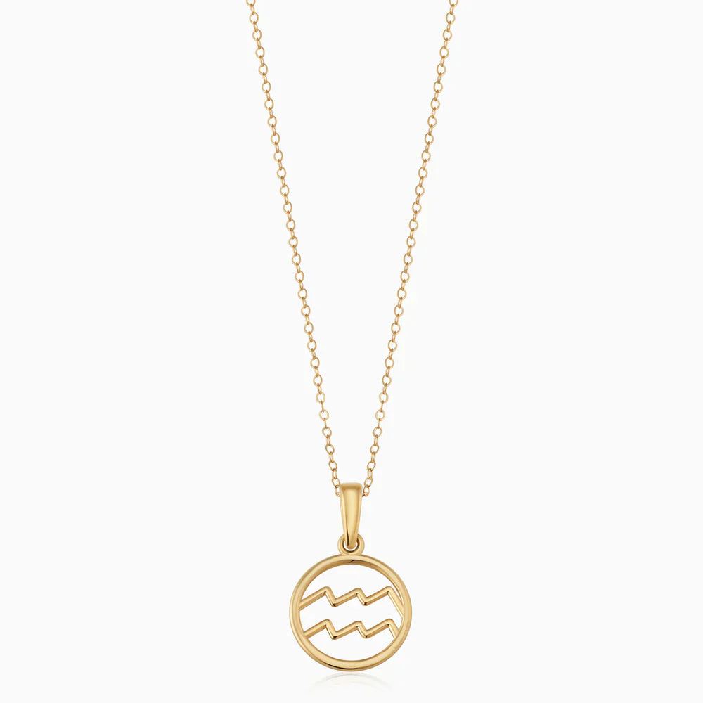 Rosalyette | Colar Signo do Zodíaco Ouro 18k