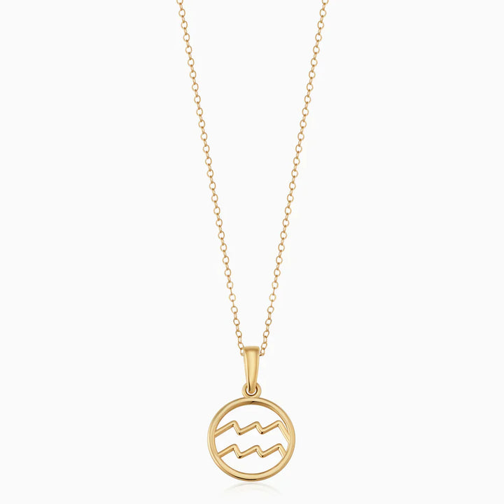 Rosalyette | Colar Signo do Zodíaco Ouro 18k
