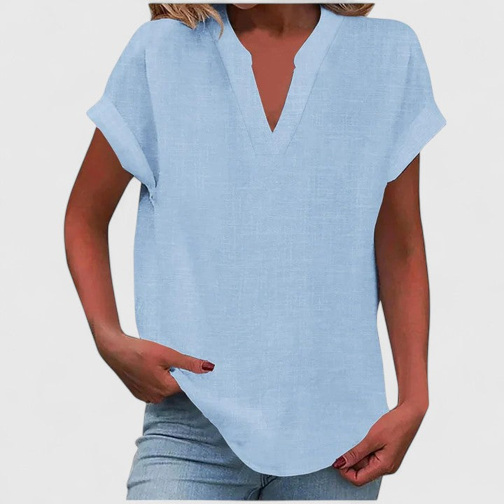 Xavinah | Blusa Confortável com Decote V