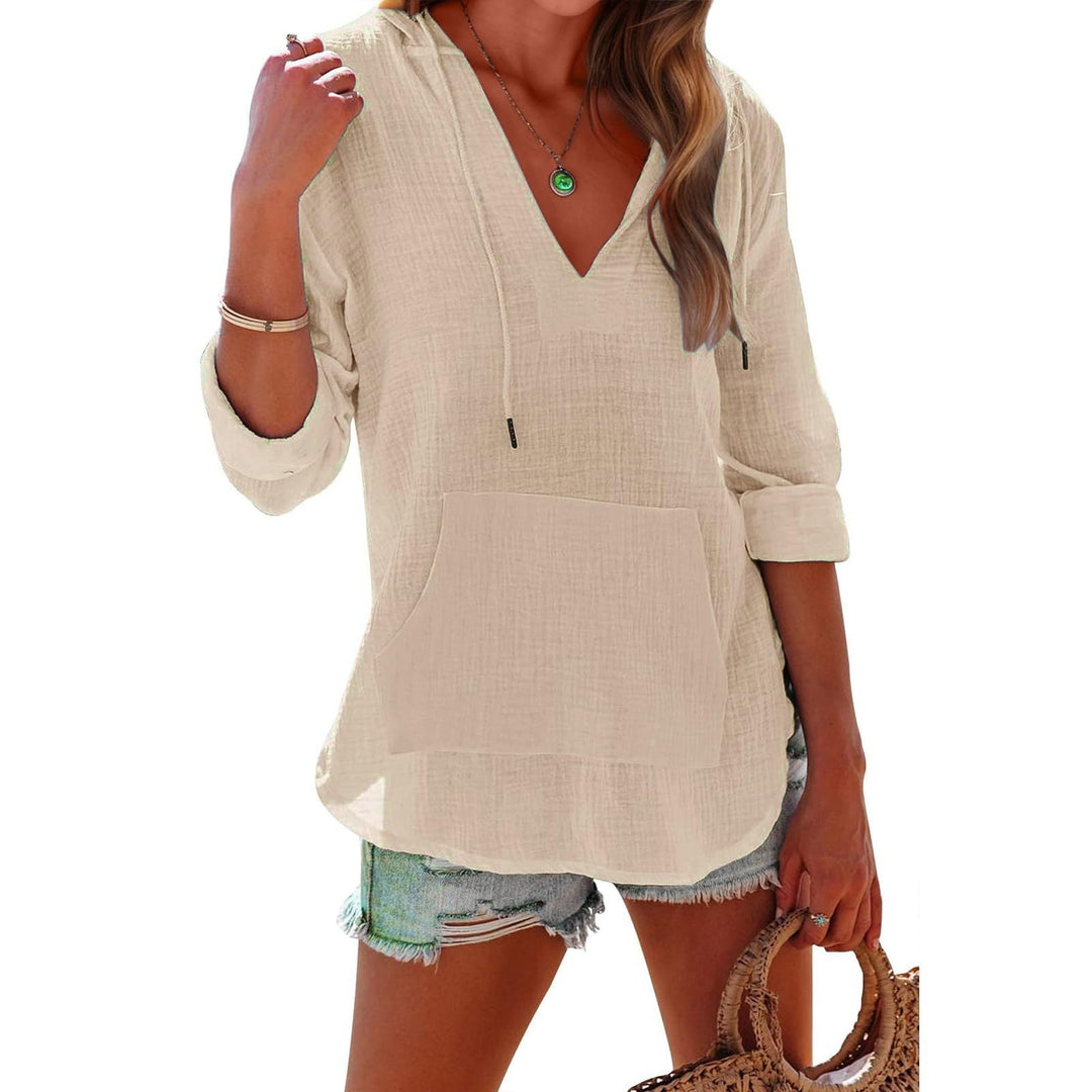 MARSANI™ – Moletom Casual com Capuz e Mangas Longas