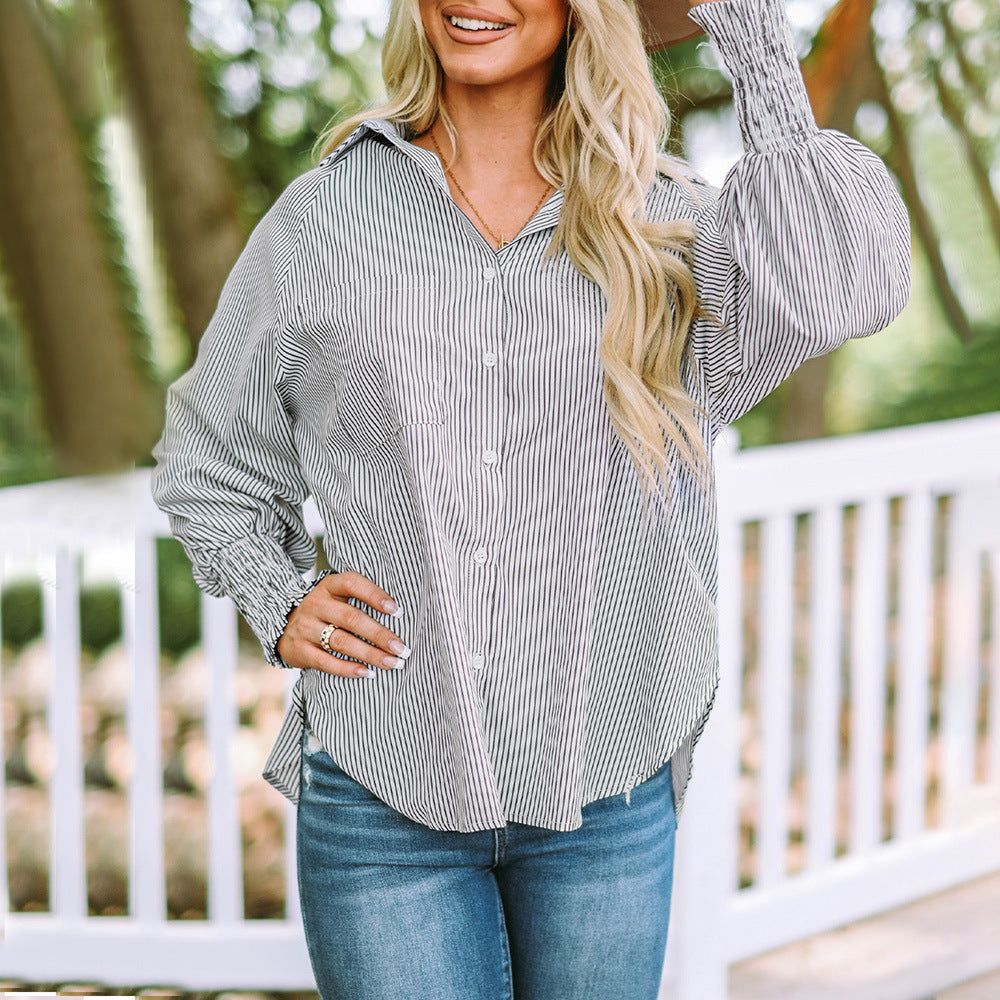 Maude | Camisa Casual de Corte Relaxado para o Dia a Dia