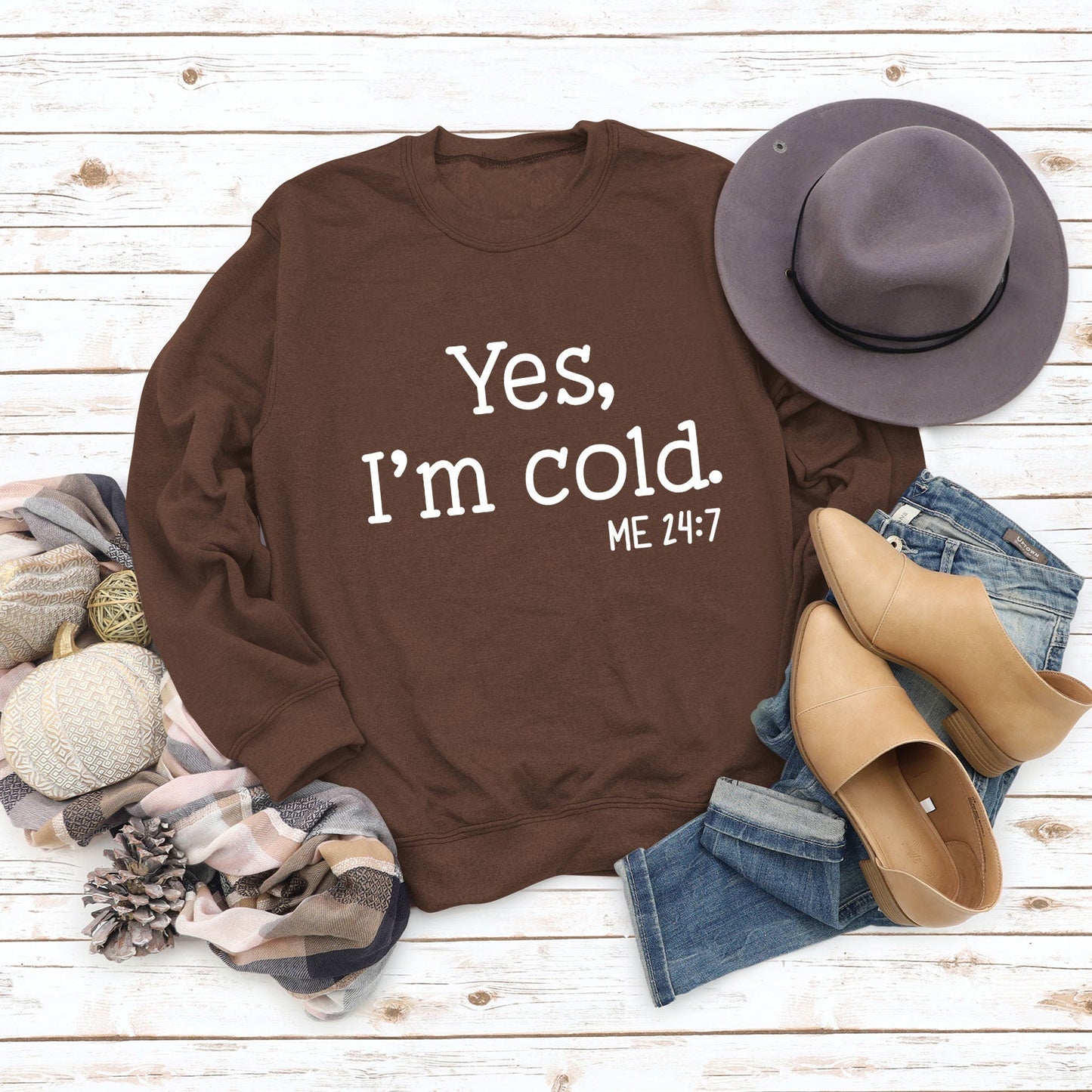 KAYLEE™ - Casual Slogan Print Pullover Sweatshirt