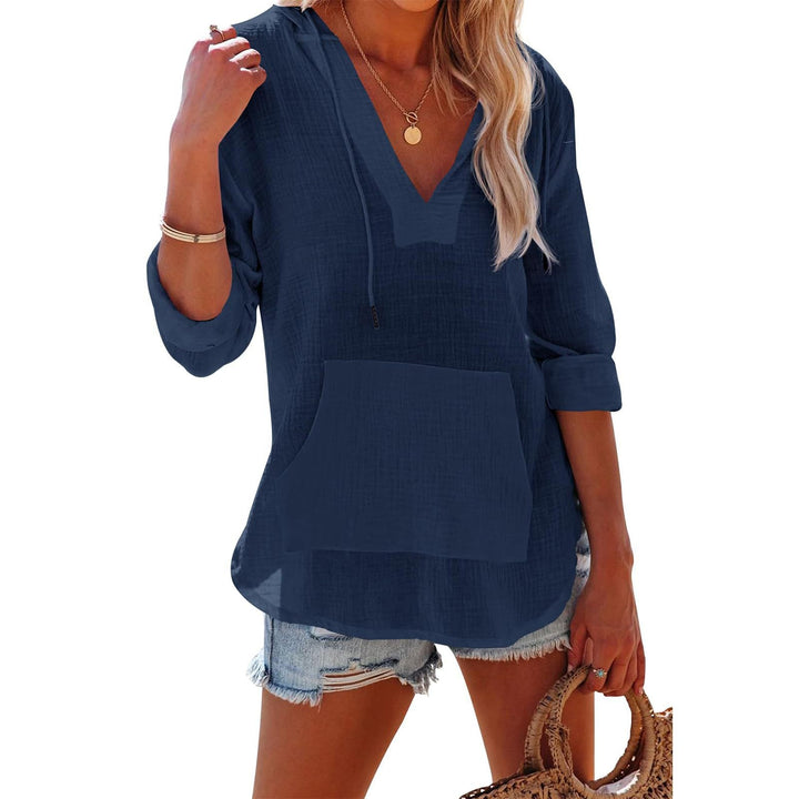 MARSANI™ – Moletom Casual com Capuz e Mangas Longas