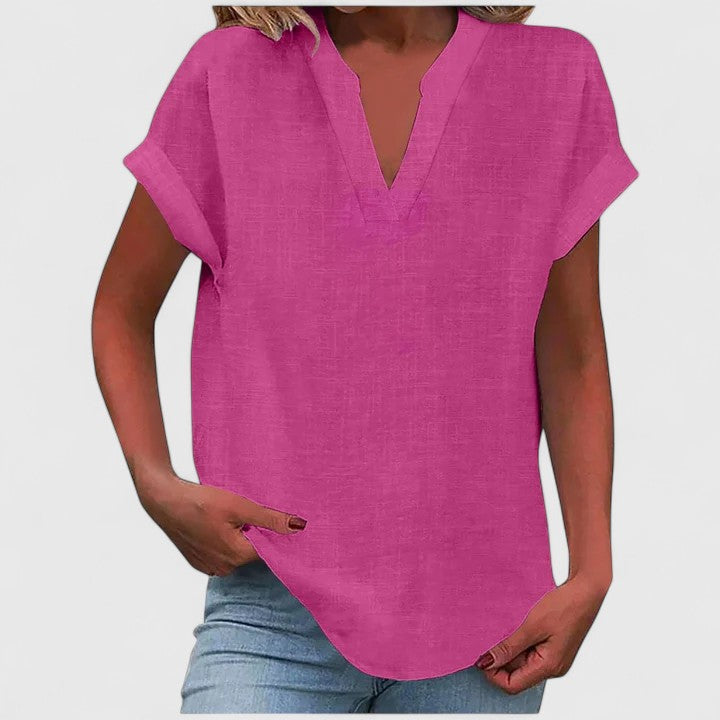 Xavinah | Blusa Confortável com Decote V