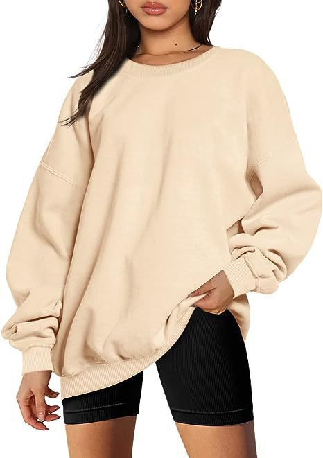 MARINIE™ - Moletom Feminino Plus Size Oversized com Gola Careca