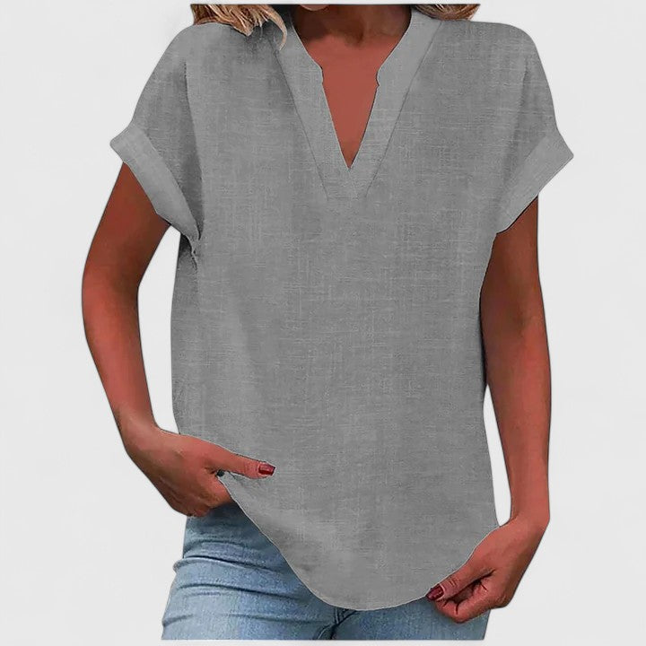 Xavinah | Blusa Confortável com Decote V