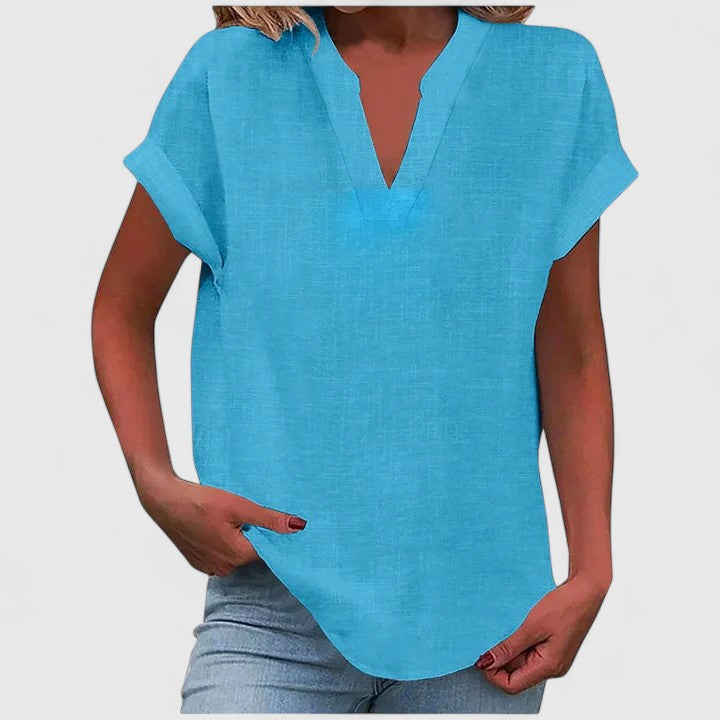 Xavinah | Blusa Confortável com Decote V