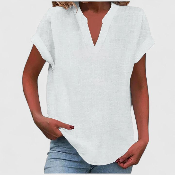Xavinah | Blusa Confortável com Decote V
