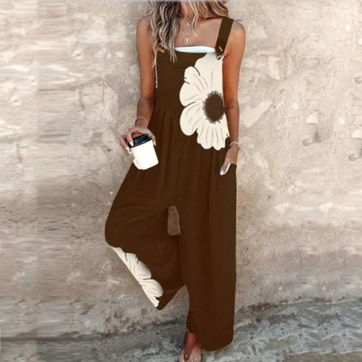 Behagelige overalls med print