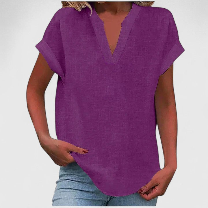 Xavinah | Blusa Confortável com Decote V